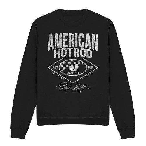 Front - Carroll Shelby Unisex Adult American Hotrod Sweatshirt