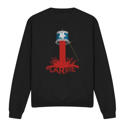 Front - Carrie Unisex Adult Bucket Of Blood Sweatshirt