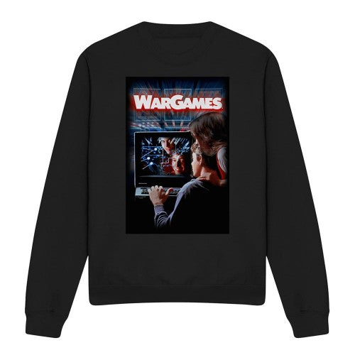 Front - WarGames Unisex Adult Poster Sweatshirt