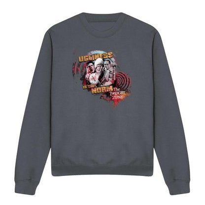 Front - The Twilight Zone Unisex Adult Ugliness Is The Norm Sweatshirt