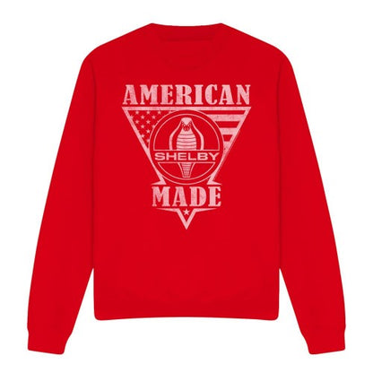 Front - Carroll Shelby Unisex Adult American Made Flag Sweatshirt