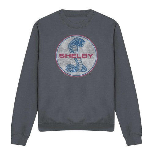 Front - Carroll Shelby Unisex Adult Full Color Cobra Sweatshirt