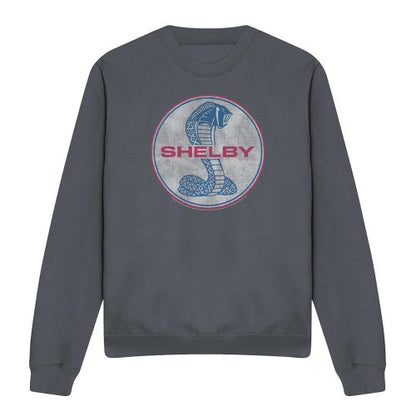 Front - Carroll Shelby Unisex Adult Full Color Cobra Sweatshirt