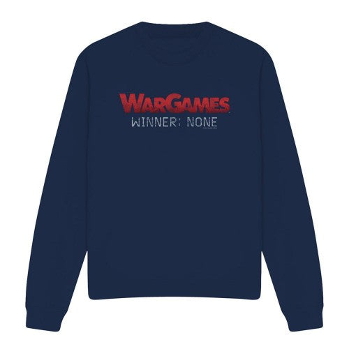 Front - WarGames Unisex Adult No Winners Sweatshirt