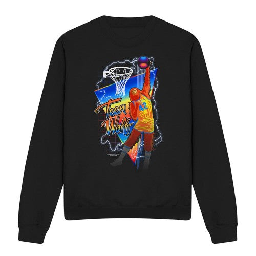 Front - Teen Wolf Unisex Adult Electric Sweatshirt