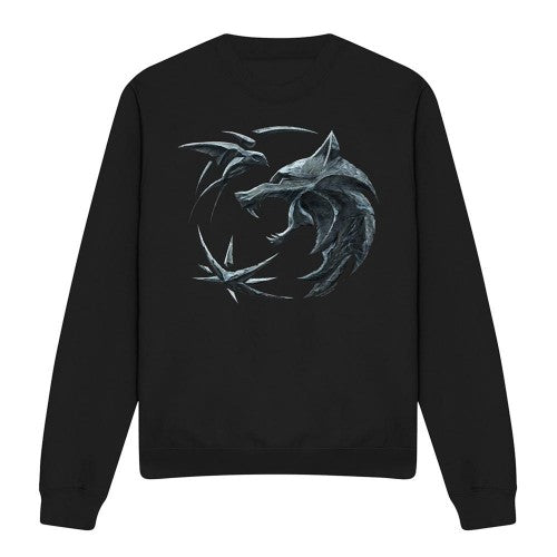 Front - The Witcher Unisex Adult Destiny Crest Sweatshirt