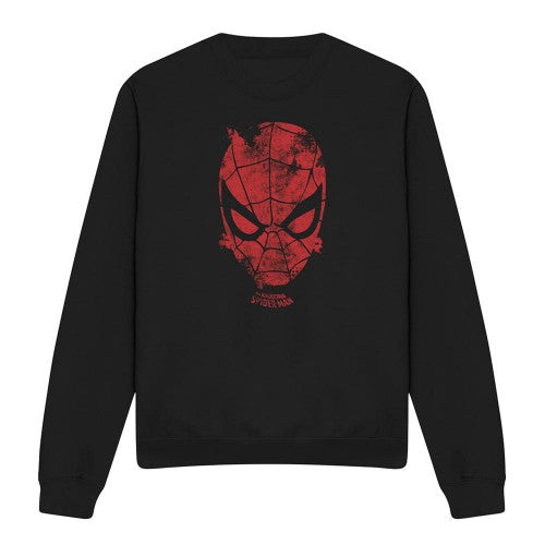 Front - Marvel Unisex Adult Webhead Sweatshirt