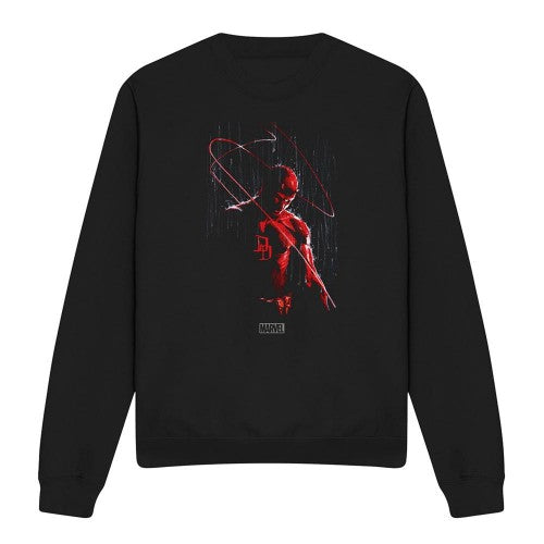 Front - Daredevil Unisex Adult Rain Sweatshirt