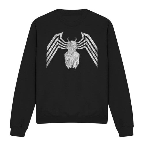 Front - Venom Unisex Adult Emblem Sweatshirt
