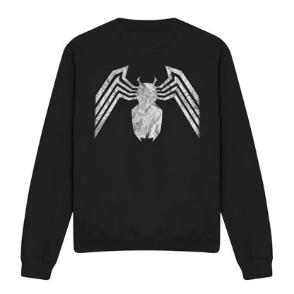 Front - Venom Unisex Adult Emblem Sweatshirt