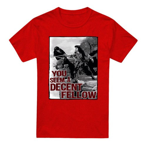 Front - The Princess Bride Unisex Adult You Seem A Decent Fellow Heather T-Shirt