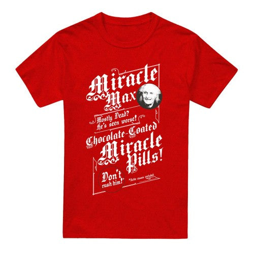 Front - The Princess Bride Unisex Adult Miracle Max Heather T-Shirt