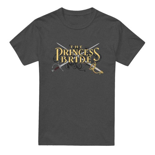 Front - The Princess Bride Unisex Adult Swords Heather T-Shirt