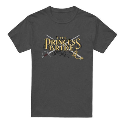 Front - The Princess Bride Unisex Adult Swords Heather T-Shirt