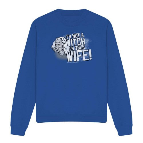 Front - The Princess Bride Unisex Adult Not A Witch Sweatshirt