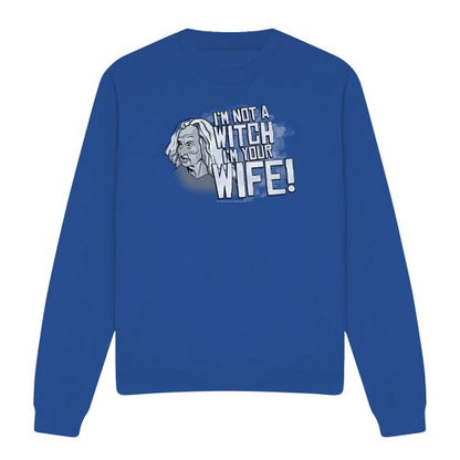 Front - The Princess Bride Unisex Adult Not A Witch Sweatshirt