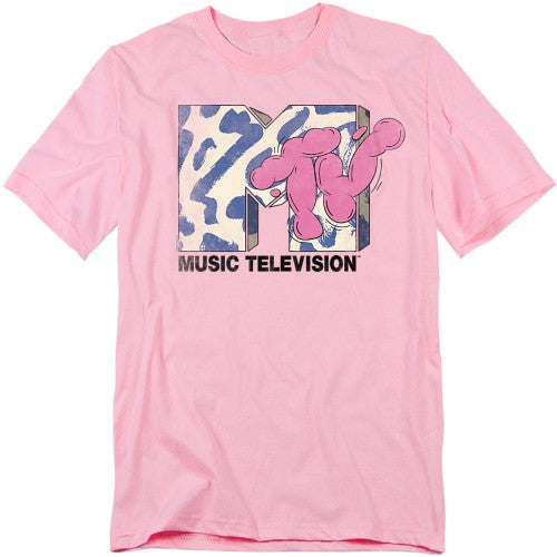 Front - MTV Unisex Adult Bubble T-Shirt