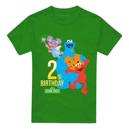 Front - Sesame Street Unisex Adult 2nd Birthday T-Shirt