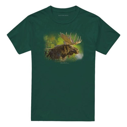 Front - Wildlife Unisex Adult Crisp Fall Morning T-Shirt