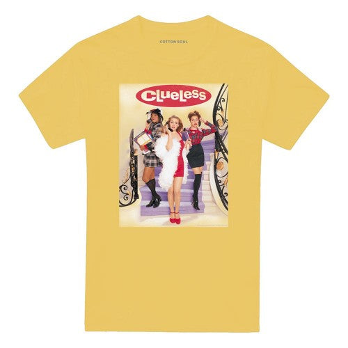 Front - Clueless Unisex Adult Poster T-Shirt