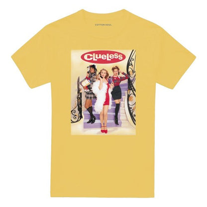 Front - Clueless Unisex Adult Poster T-Shirt