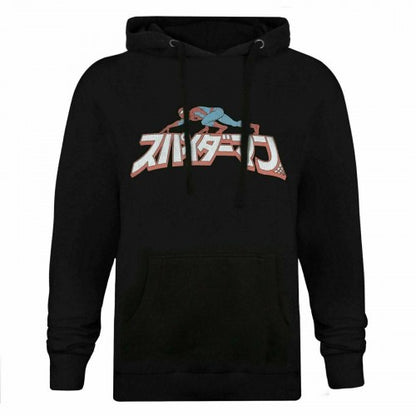 Front - Spider-Man Mens Crawl Japanese Hoodie
