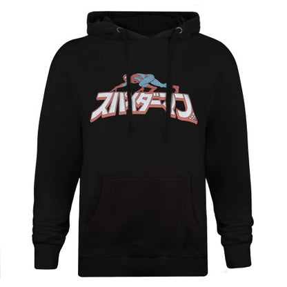 Front - Spider-Man Mens Crawler Hoodie