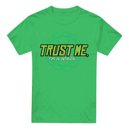 Front - Teenage Mutant Ninja Turtles Unisex Adult Trust Me I´m A Ninja T-Shirt