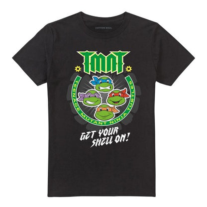 Front - Teenage Mutant Ninja Turtles Unisex Adult Get Your Shell On T-Shirt