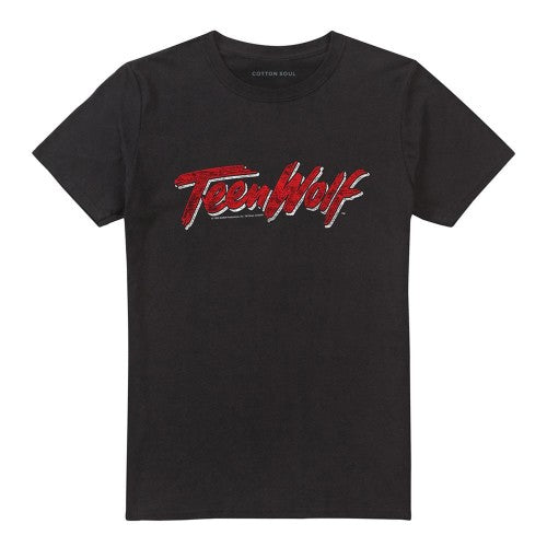 Front - Teen Wolf Unisex Adult Scrawl T-Shirt