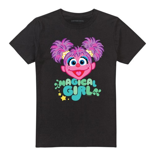 Front - Sesame Street Unisex Adult Magical Girl Abby Cadabby T-Shirt