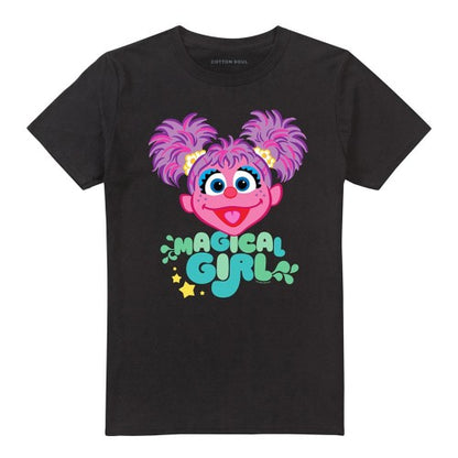 Front - Sesame Street Unisex Adult Magical Girl Abby Cadabby T-Shirt