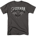 Front - Spider-Man Mens Sketch T-Shirt