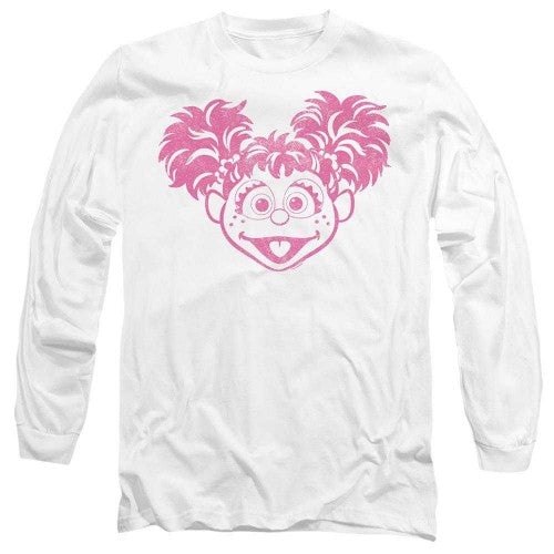 Front - Sesame Street Unisex Adult Abby Cadabby Mono Long-Sleeved T-Shirt