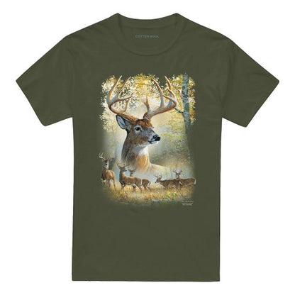 Front - Wild Wings Unisex Adult Bucks T-Shirt
