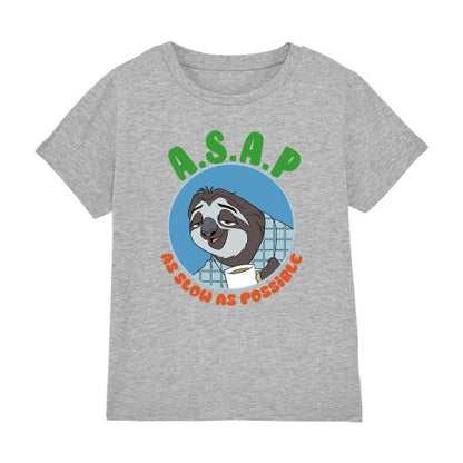 Front - Zootopia 2 Childrens/Kids Flash Sloth Slow T-Shirt