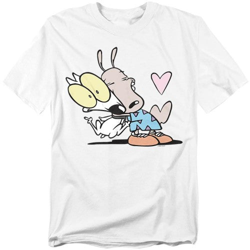 Front - Rocko´s Modern Life Unisex Adult Hug T-Shirt