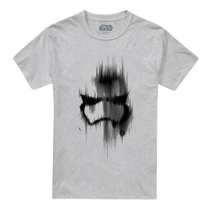 Front - Star Wars Unisex Adult Trooper Mask T-Shirt