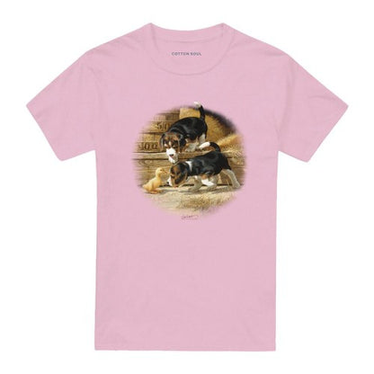 Front - Wildlife Unisex Adult Getting Acquainted T-Shirt
