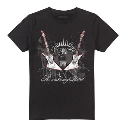 Front - MTV Unisex Adult Headbangers Ball Guitars T-Shirt