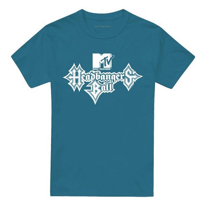 Front - MTV Unisex Adult Headbangers Ball MTV Logo T-Shirt