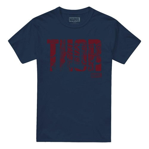 Front - Thor Unisex Adult Text T-Shirt