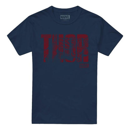 Front - Thor Unisex Adult Text T-Shirt
