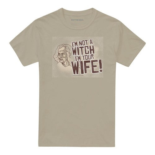 Front - The Princess Bride Unisex Adult Not A Witch T-Shirt
