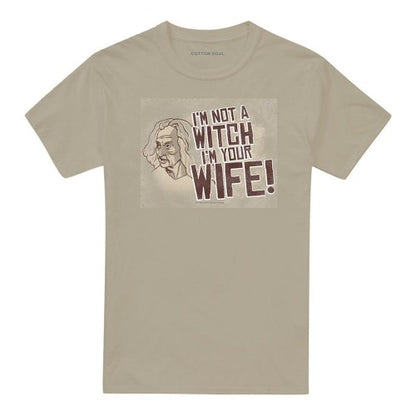 Front - The Princess Bride Unisex Adult Not A Witch T-Shirt