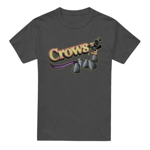 Front - Tootsie Roll Unisex Adult Crow Heather T-Shirt