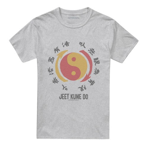 Front - Bruce Lee Unisex Adult The Yin & Yang T-Shirt
