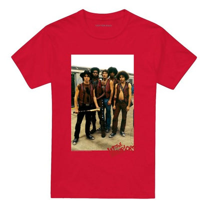 Front - The Warriors Unisex Adult Old Film T-Shirt