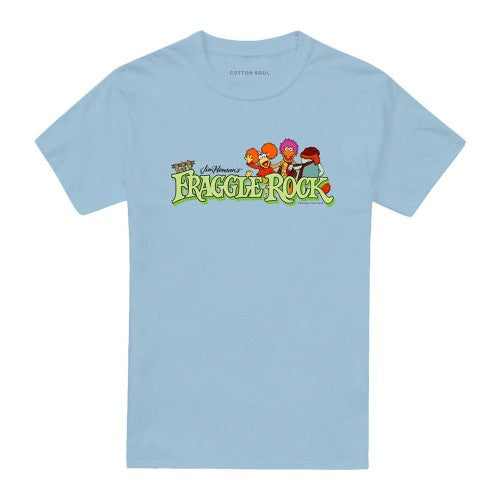 Front - Fraggle Rock Unisex Adult Leaf Logo T-Shirt