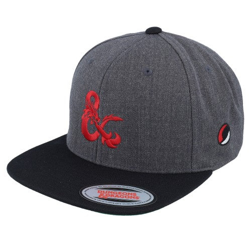 Front - Dungeons & Dragons Mens Emblem Snapback Cap